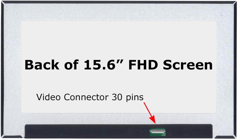 SCREENARAMA New Screen Replacement for B156HAN02.5, FHD 1920x1080, IPS, Matte, LCD LED Display with Tools - Image 2